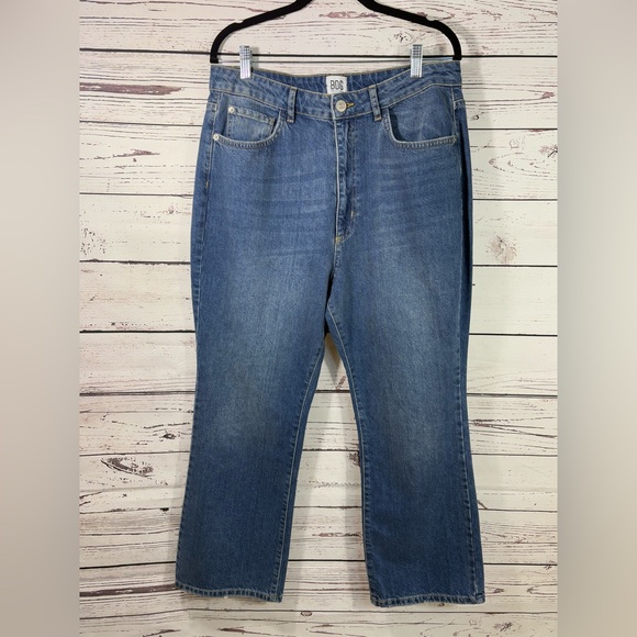 BDG Urban Outfitters High Rise Wide Leg Denim Jeans in Size 32 - Picture 4 of 7